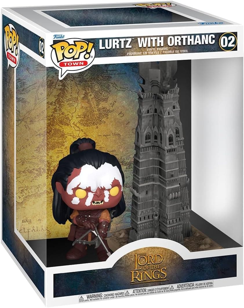 Funko Pop! Lord of the Rings Lurtz with Orthanc Collectible