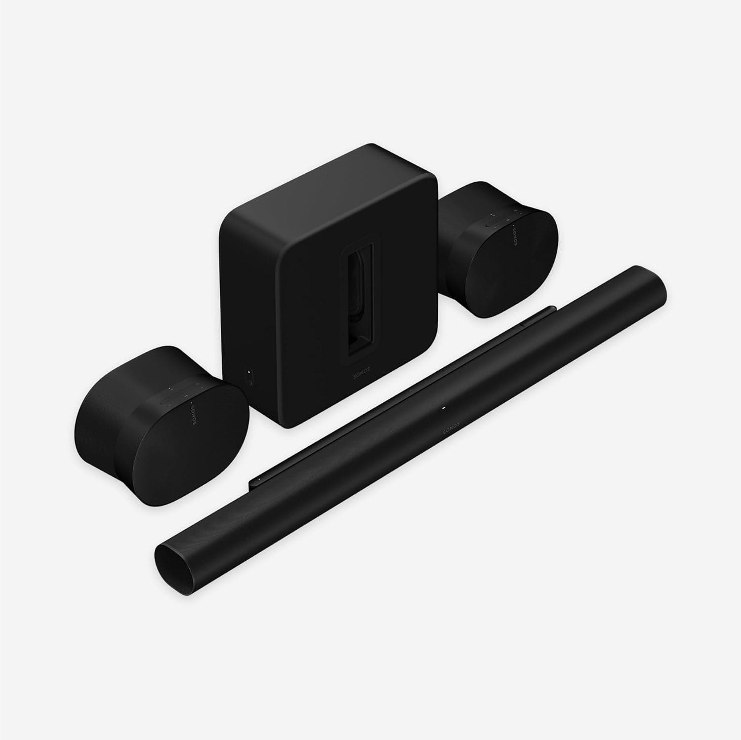 Immersive Sonos Home Theater System: Arc, Sub, and Era 300