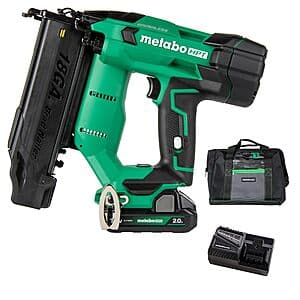 Metabo HPT 18V MultiVolt Brushless Compact Brad Nailer Kit