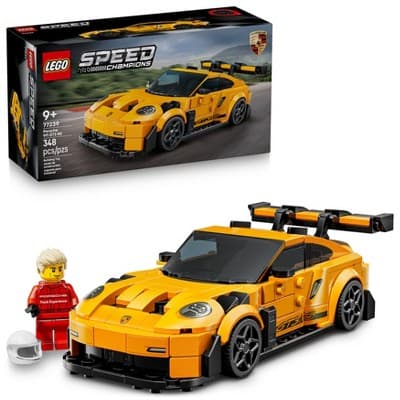 LEGO Speed Champions Porsche 911 GT3 RS Super Car - Father's Day Gift - 77239