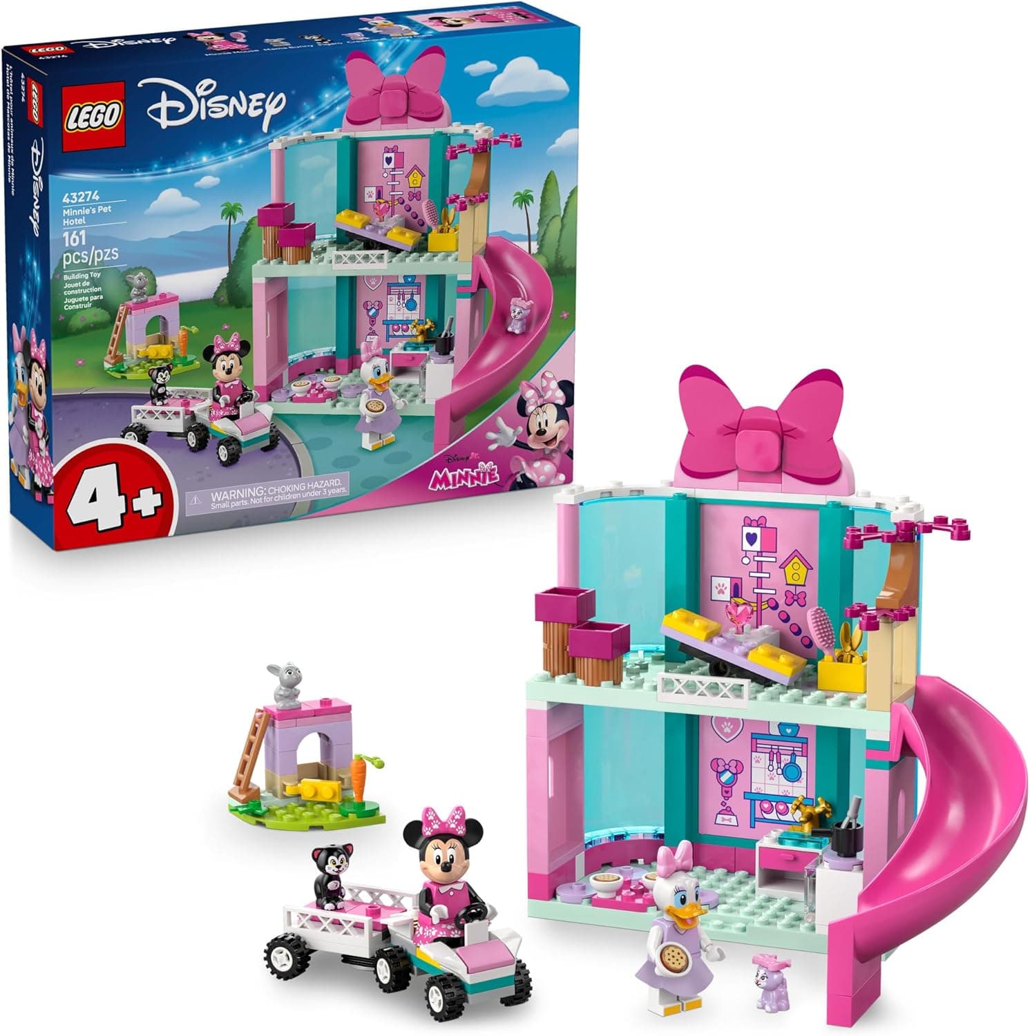 Minnie's Pet Hotel: Engaging LEGO Disney Toy for Ages 4+