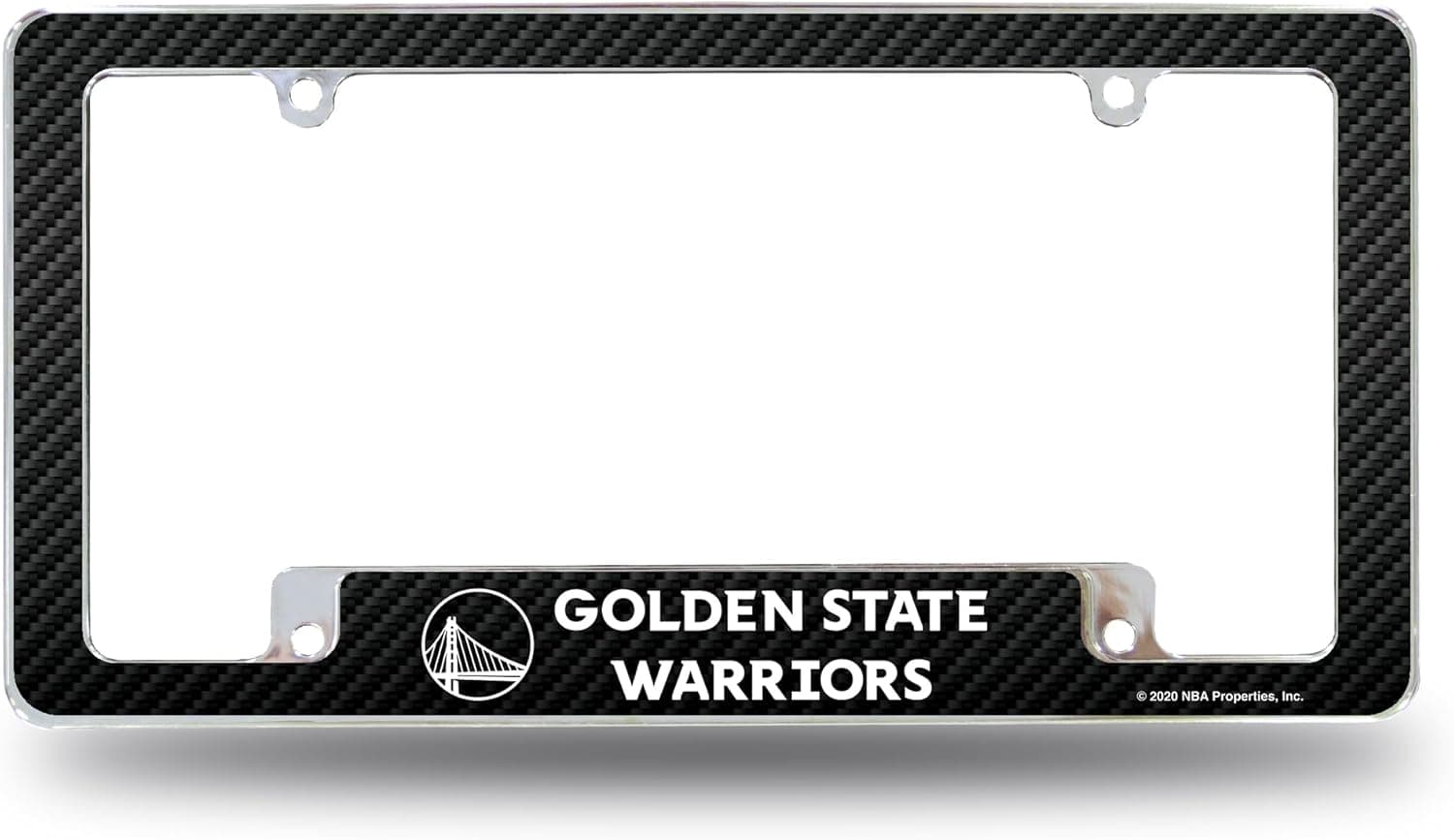 Stylish NBA Warriors License Plate Frame at 48% Off