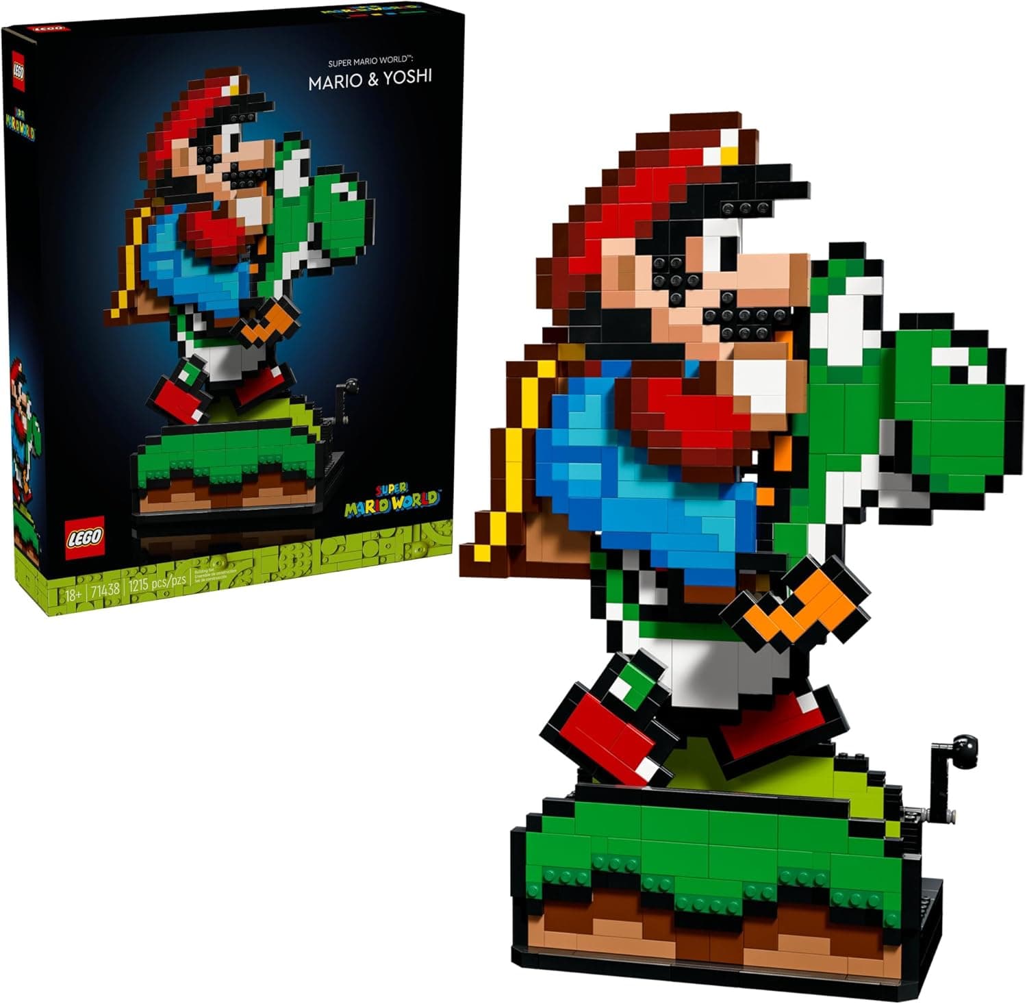 Immerse Yourself in the LEGO Super Mario World: Mario & Yoshi Set