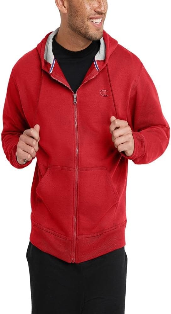 Champion Men's Zip-Up Hoodie - Over 50% Off