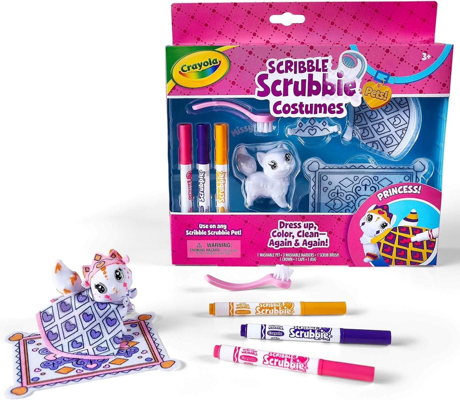 Unleash Creativity with Crayola Scribble Scrubbie Pets Princess Playset