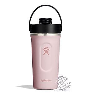 24-Oz Hydro Flask Insulated Shaker Bottle (Trillium Pink) $21