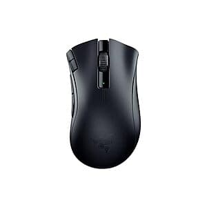 Razer DeathAdder V2 X HyperSpeed Wireless Gaming Mouse - $32