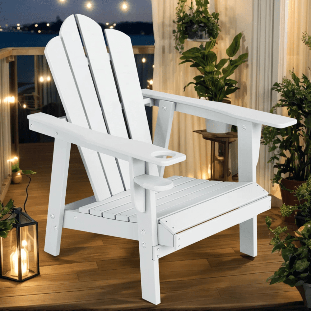 All-Weather Adirondack Chair for $90