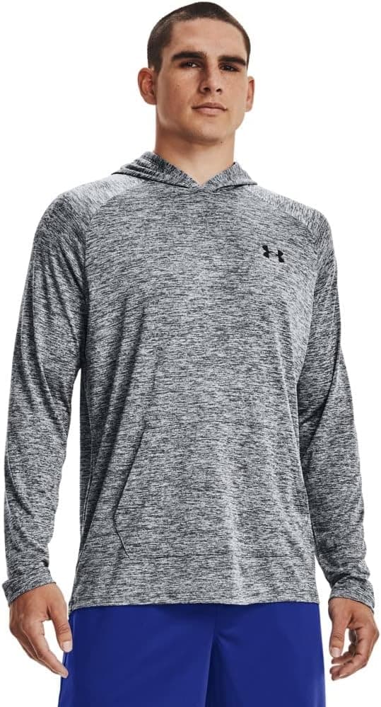 Under Armour Tech 2.0 Hoodie: Pitch Gray & Black