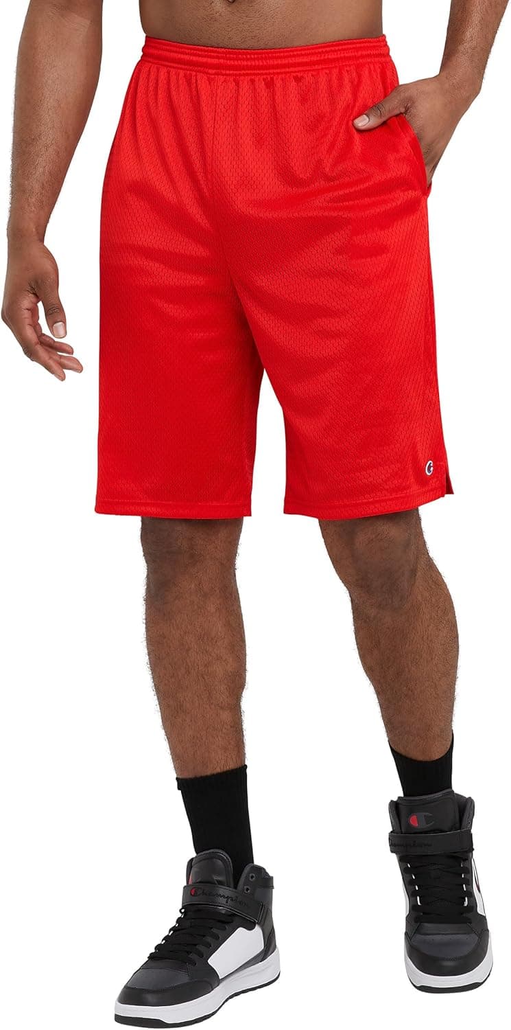 Get Champion Men's Mesh Shorts at 63% Off on Amazon