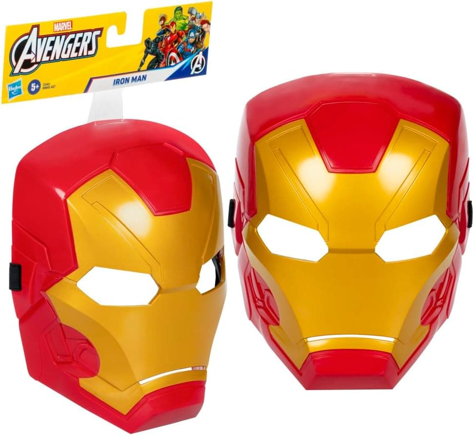 Marvel Iron Man Hero Mask - Classic Design for Kids Ages 5+