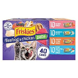 Purina Friskies Wet Cat Food Variety Pack - Delicious Flavors