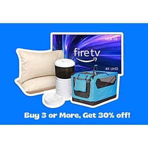 Amazon Basics & Essentials: Buy 3, Save 30% + Free Shipping