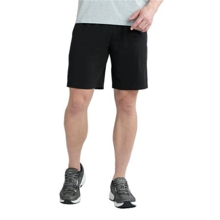 Athletic Works Men's & Big Men's Tri Blend Active Shorts, 9" Inseam, Sizes S-5XL
