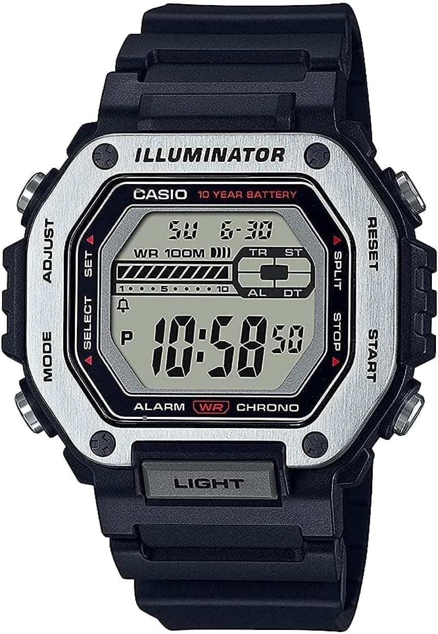 Casio Dual-Time Stopwatch with Alarms - 40% Off