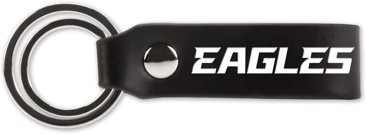 Get the NFL Rico Industries Silicone Keychain Strap for the Philadelphia Eagles