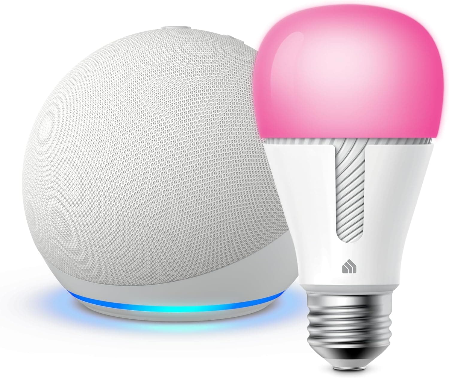 Amazon's Latest Echo Dot and Smart Bulb Bundle