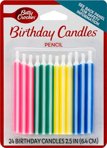 Save 80% on Betty Crocker Candles and Pencil Set