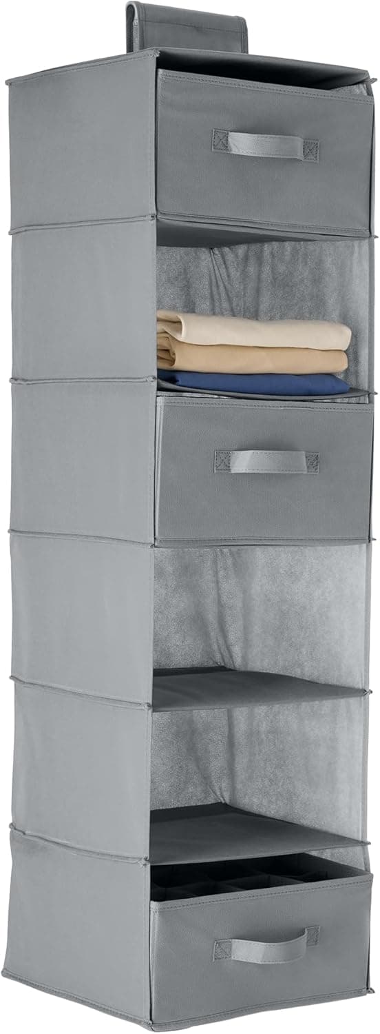 Organize Your Space with Amazon Basics Hanging Shelf