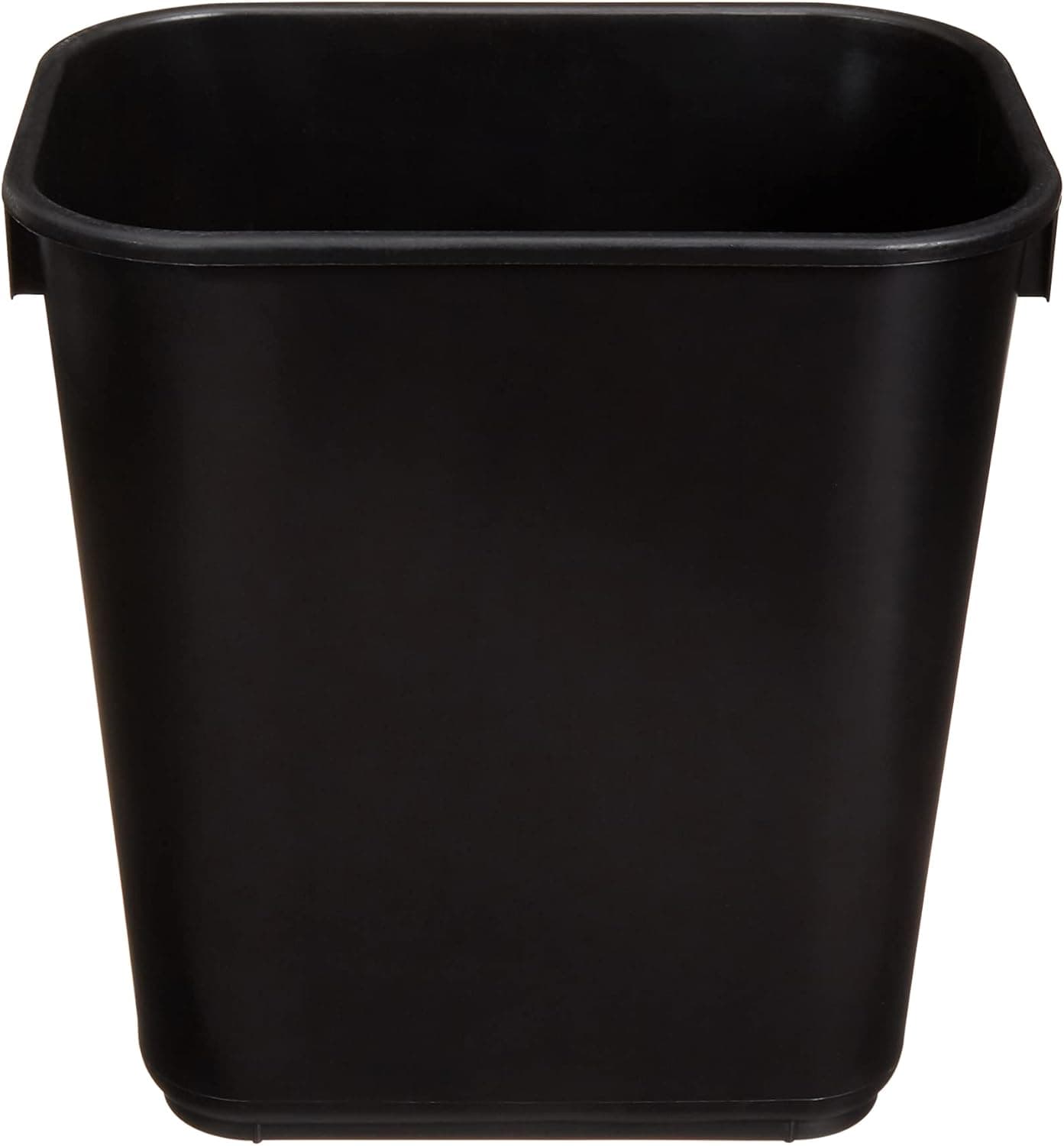 2-Pack Amazon Basics Black Office Wastebaskets (3 Gallon)