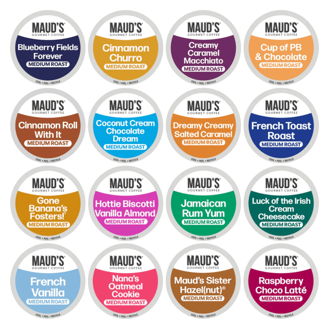 Maud's Flavored Coffee Pods: 80ct for $29