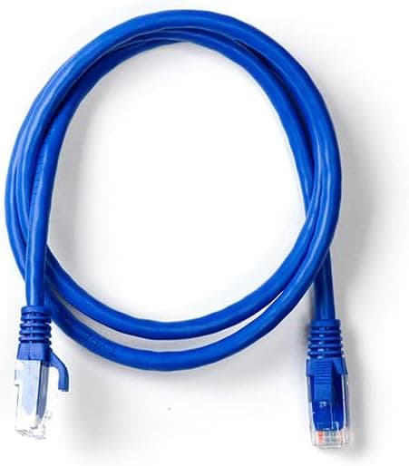 Legrand - OnQ Cat 6 Patch Cable, Data Cable with RJ45 Connector, 250MHz Patch Cable Supports 10 Gigabit Ethernet Speeds, 3 Feet, Blue, 1 Count, AC3603BEV1