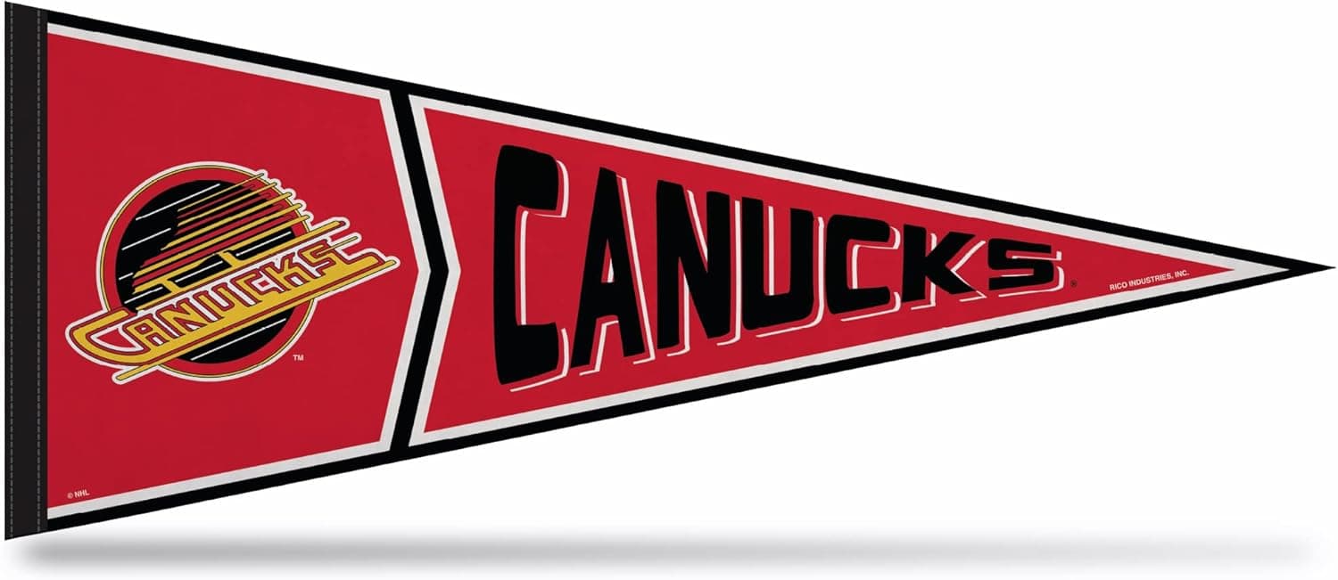 Elevate Your Sports Decor with NHL Canucks Felt Pennant