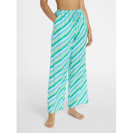No Boundaries Wide Leg Pants Bikini Coverup, Women's XXS-XXL