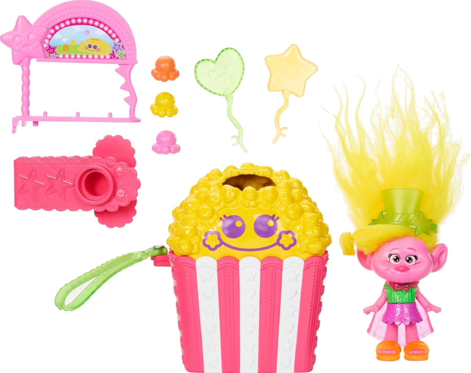 Mattel Trolls Fun Fair Surprise Doll Set with Accessories