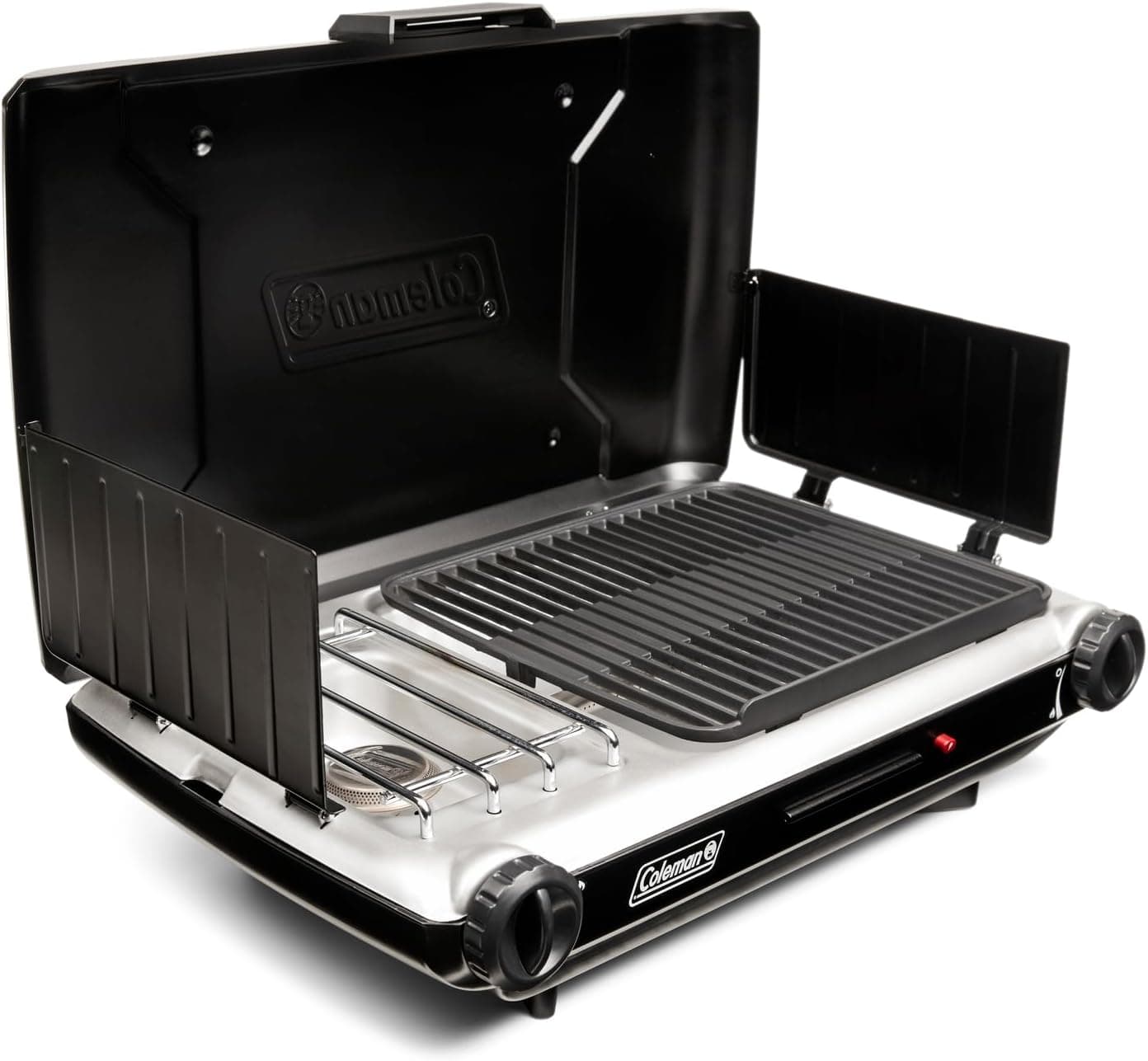 Versatile Outdoor Cooking with Coleman's 2-in-1 Grill & Stove