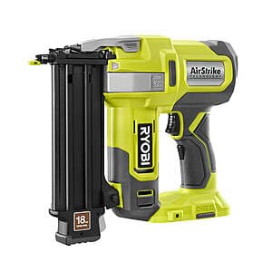 Ryobi ONE+ 18V AirStrike Brad Nailer (Tool Only) for $86