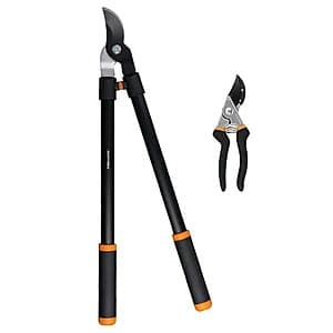 Fiskars Lopper & Hand Pruner Garden Tool Set - Save 50%