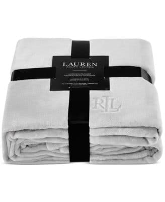 Lauren Ralph Lauren Micromink Plush Blanket
