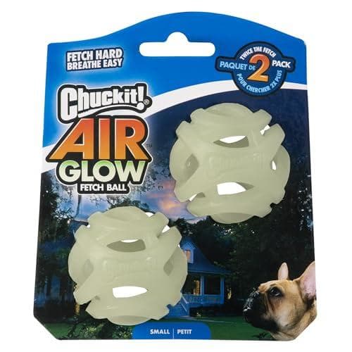 Fetch Fun with Chuckit! Air Glow Dog Toys