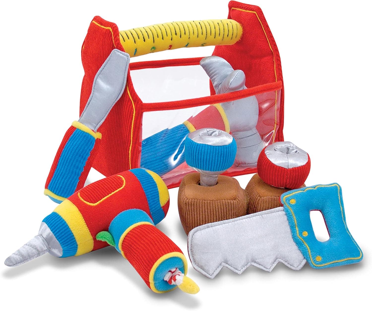 Melissa & Doug Toolbox Toddler Toy with Vibrating Drill