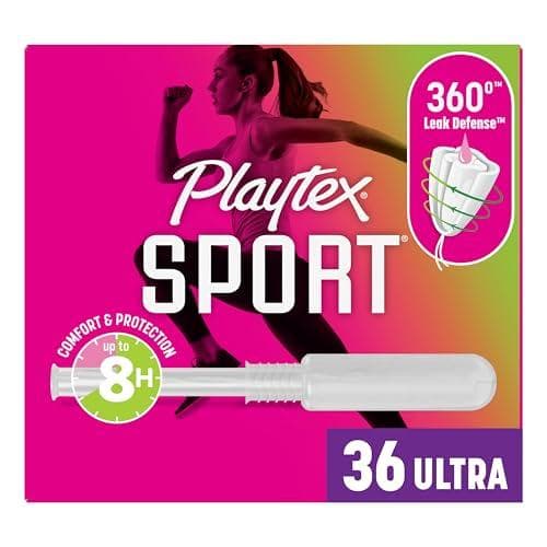 36-Count Playtex Sport Ultra Absorbency Tampons Amazon
