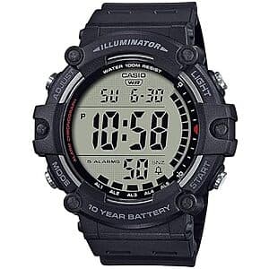Casio Illuminator Watch with Extra Long Strap for $24