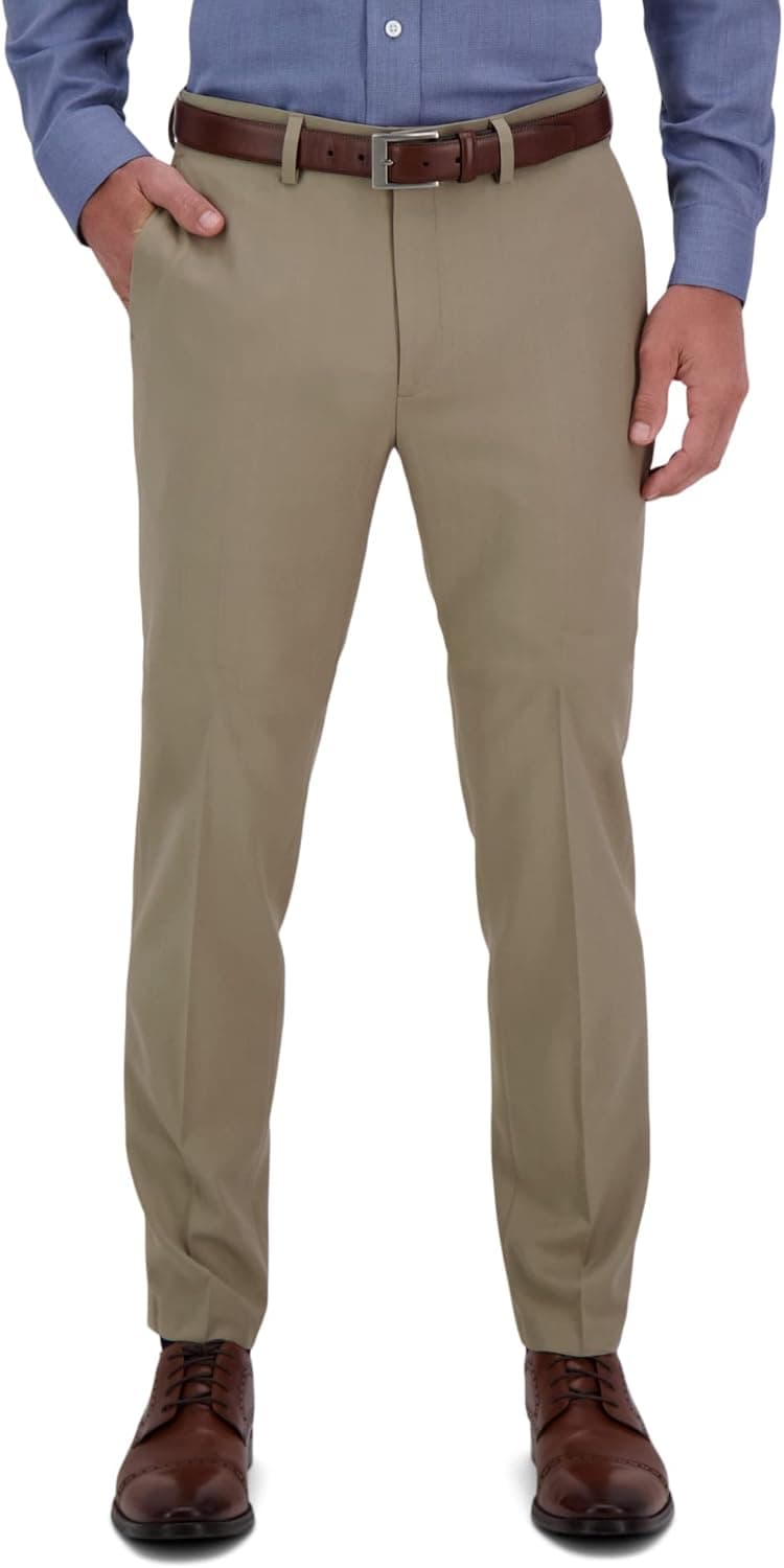 Haggar Mens Premium Comfort Slim Dress Pants - 52% Off