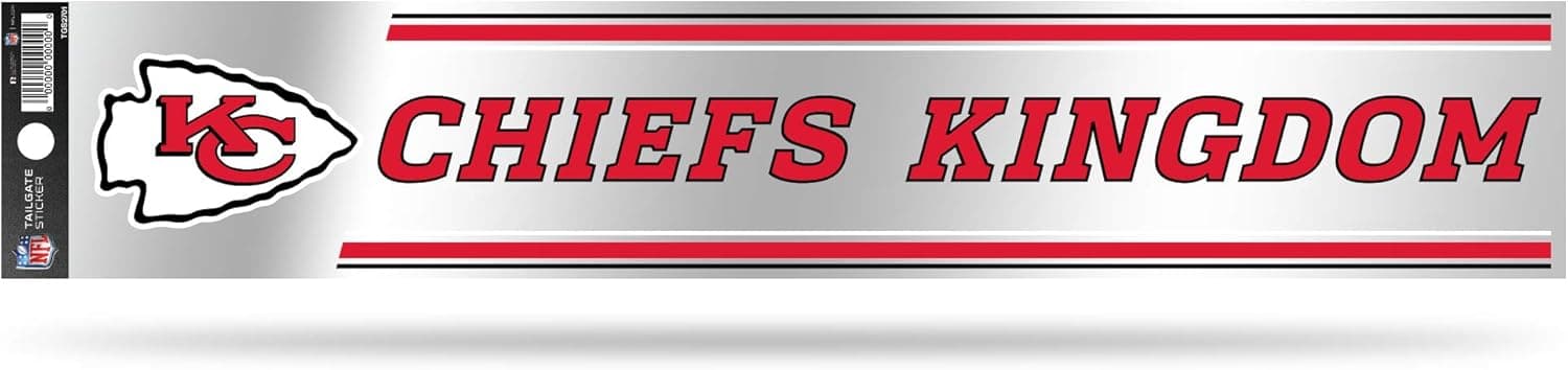 Bring the Chiefs Pride to Your Ride with Rico Tailgate Sticker