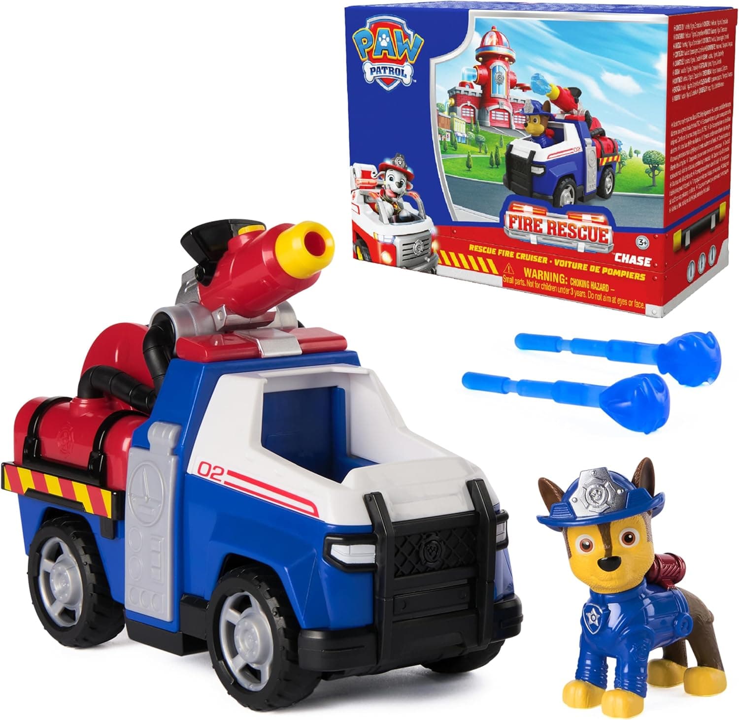 Paw Patrol Fire Rescue: Chase Rescue Fire Cruiser