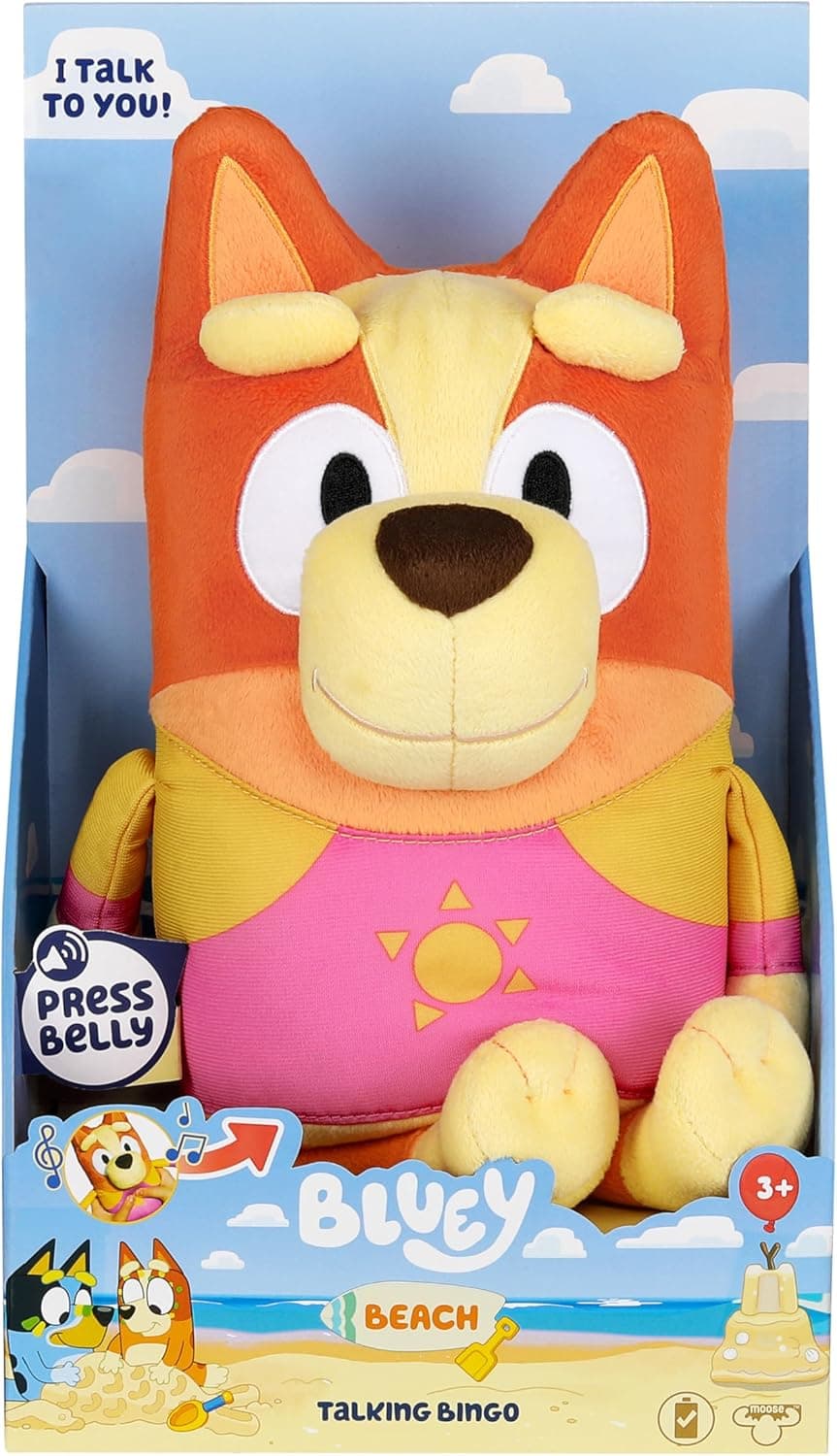 Bluey Sound Effects Plush - Singing Toy for Kids