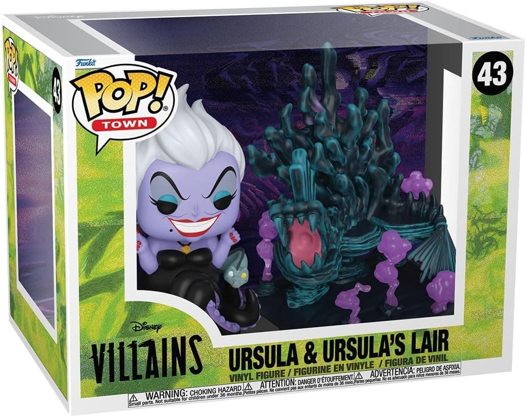 Funko POP Ursula's Lair - Disney Villains Collectible Vinyl