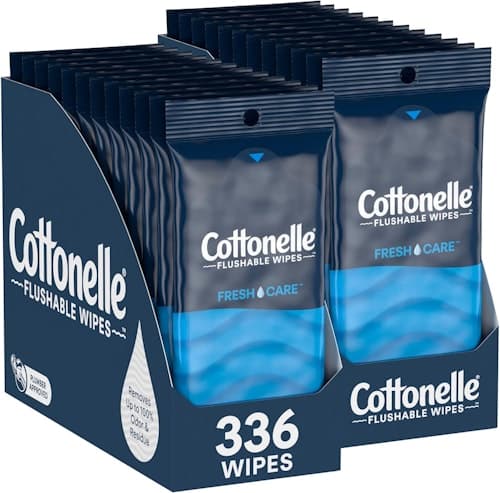 Stock Up on Cottonelle Fresh Care Flushable Wipes