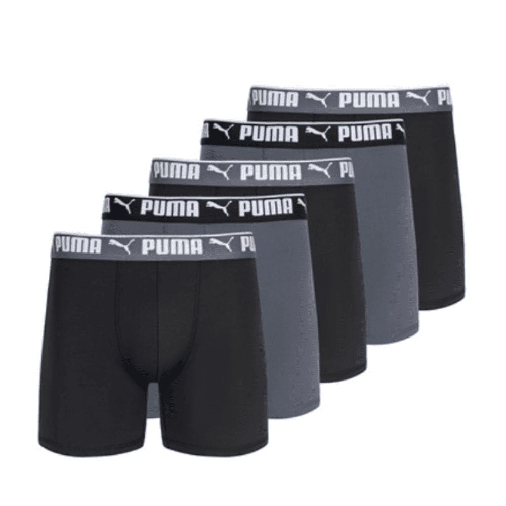 5-Pack PUMA Boxer Briefs - Comfort and Style