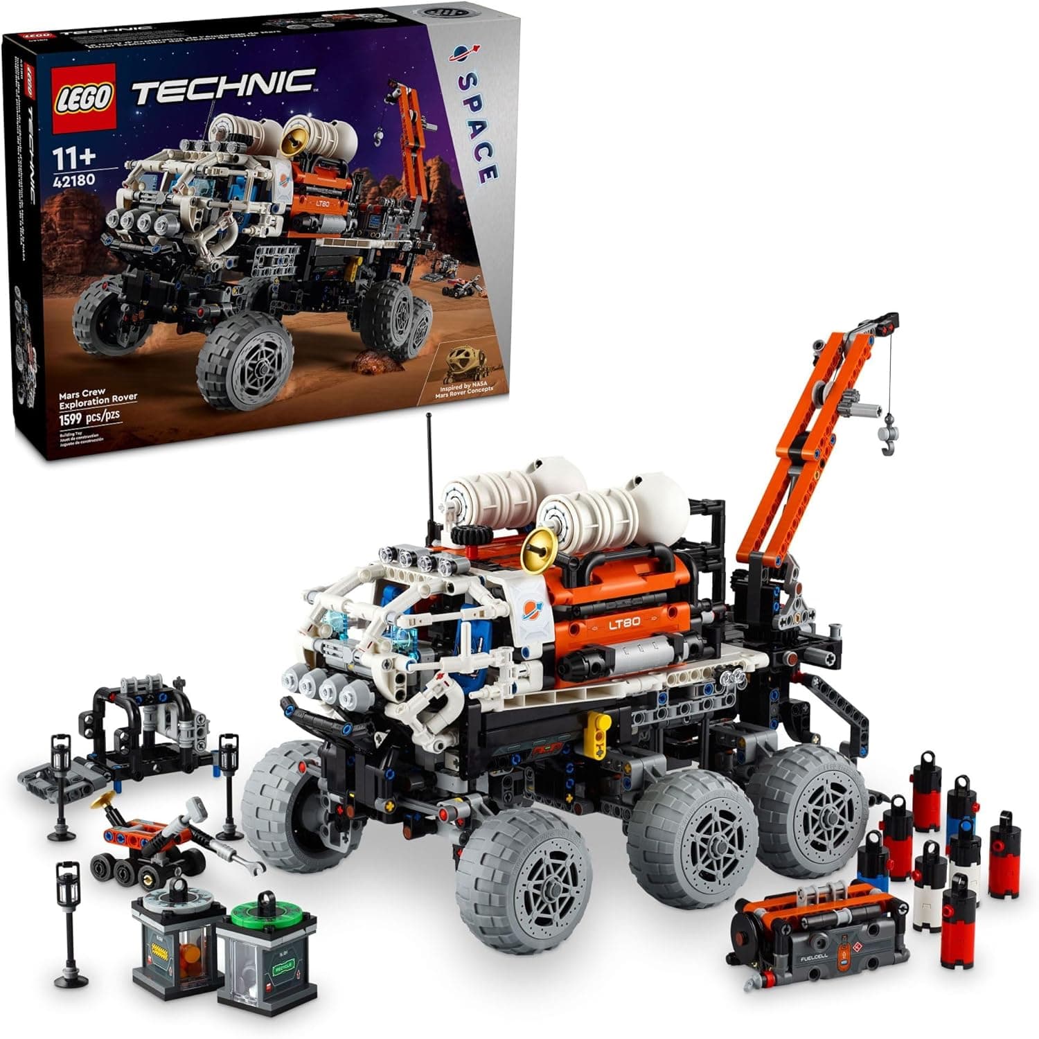 LEGO Technic Mars Rover - Build, Display, and Gift