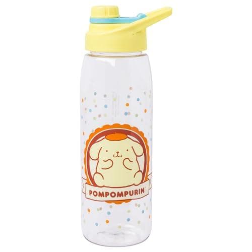 28oz Silver Buffalo Sanrio Hello Kitty and Friends Pompompurin Dots Water Bottle Amazon