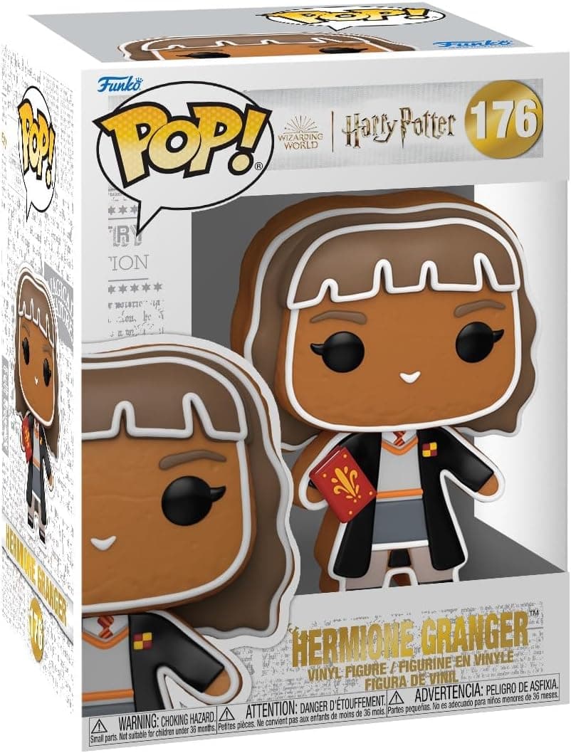 Funko POP Hermione Granger Gingerbread Figurine - Collectible Gift