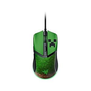 Razer Cobra 8500 DPI RGB Wired Optical Gaming Mouse (Minecraft Edition)