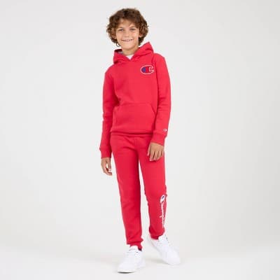 Champion Kids' Fleece Hoodie - Red S