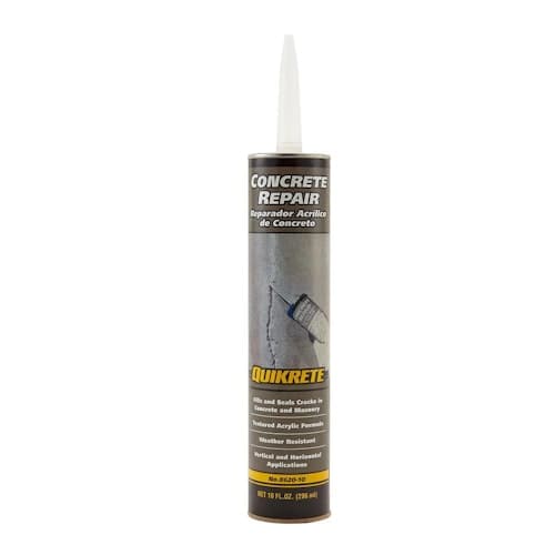 Repair Concrete Cracks with Quikrete Water-Resistant Solution